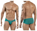 Teal-colored clever 1870 audaz bikini briefs with a snug fit and smooth fabric for comfortable wear