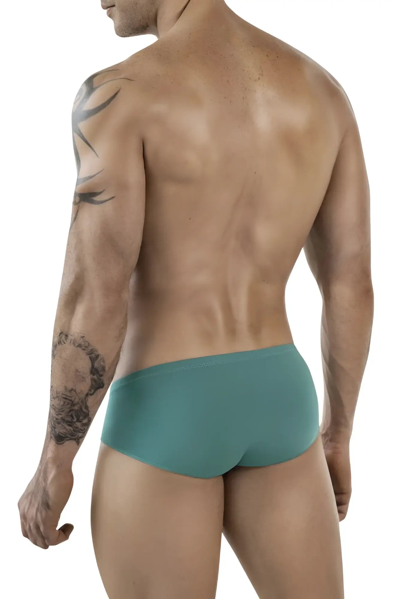 Teal Clever 1870 Audaz bikini briefs with a smooth stretchy fabric and form-fitting design