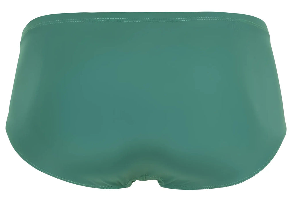 Clever 1870 audaz bikini green teal briefs with smooth texture and seamless design for comfortable wear