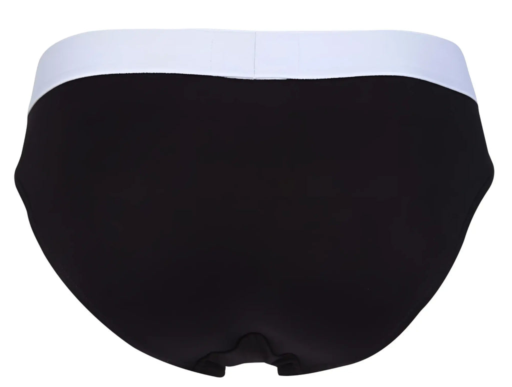 Black Clever 2012 Origen briefs with white waistband made from soft fabric for comfortable everyday wear