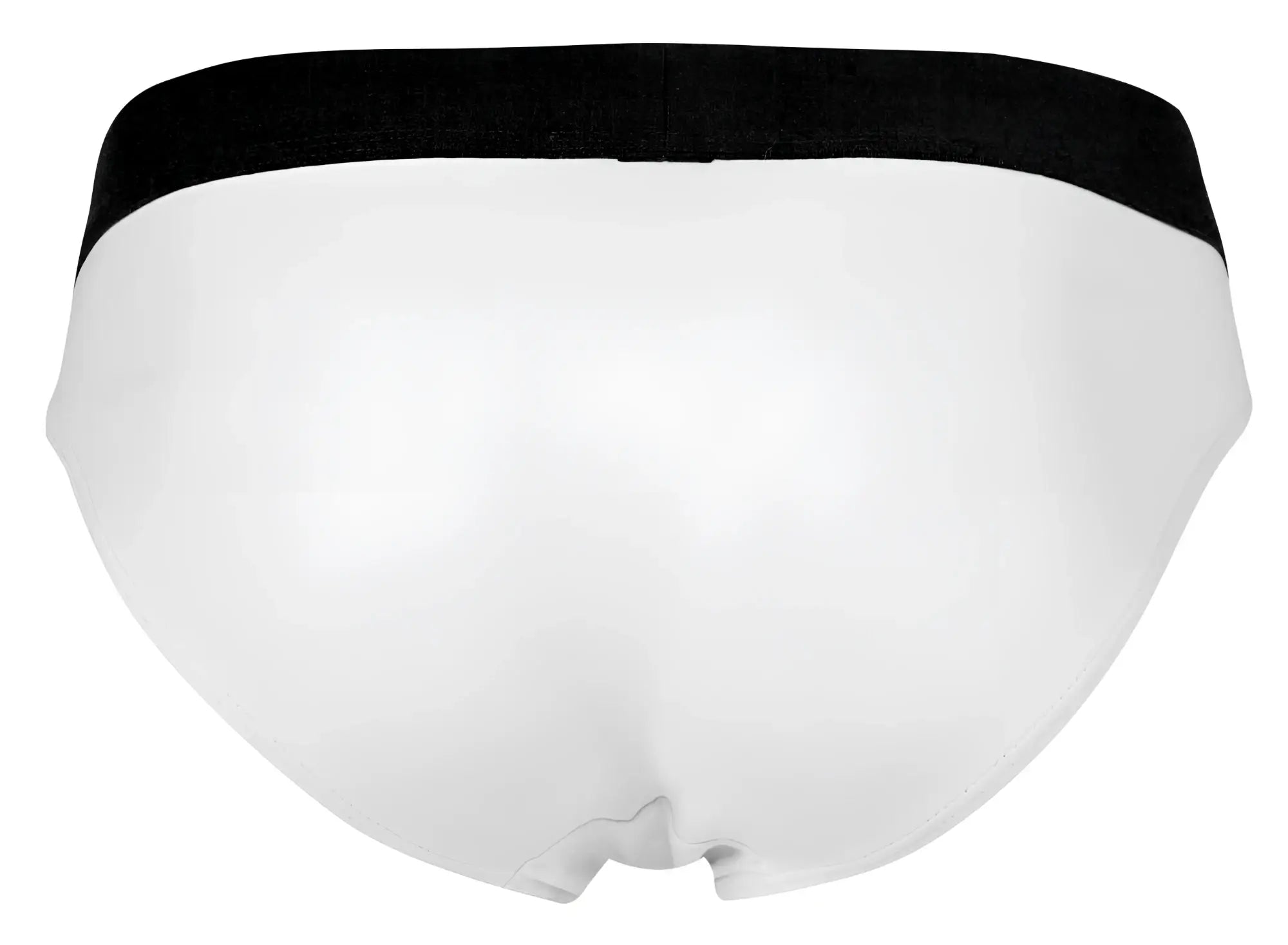 White briefs with black elastic waistband from clever 2012 origen briefs in white color for comfortable wear