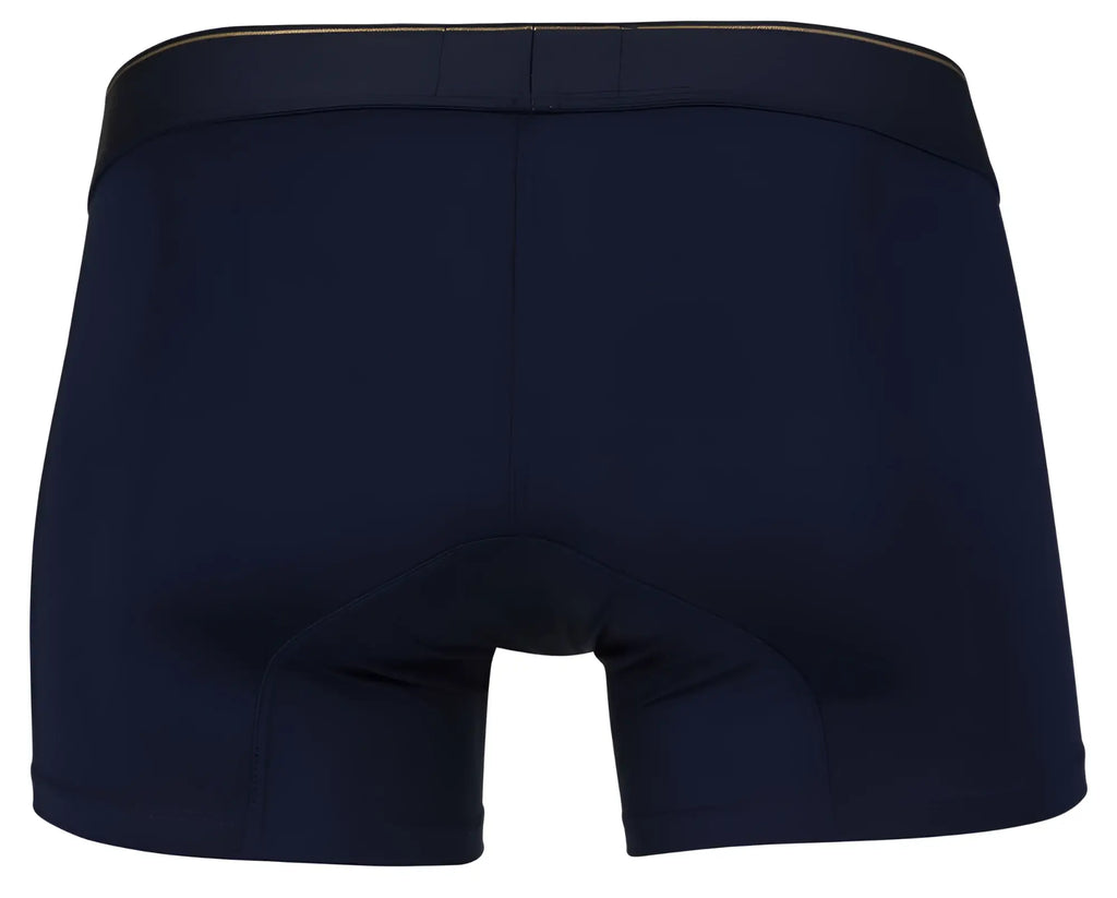 Navy blue Clever 2026 Valladolid trunks with subtle gold waistband trim designed for comfortable everyday wear