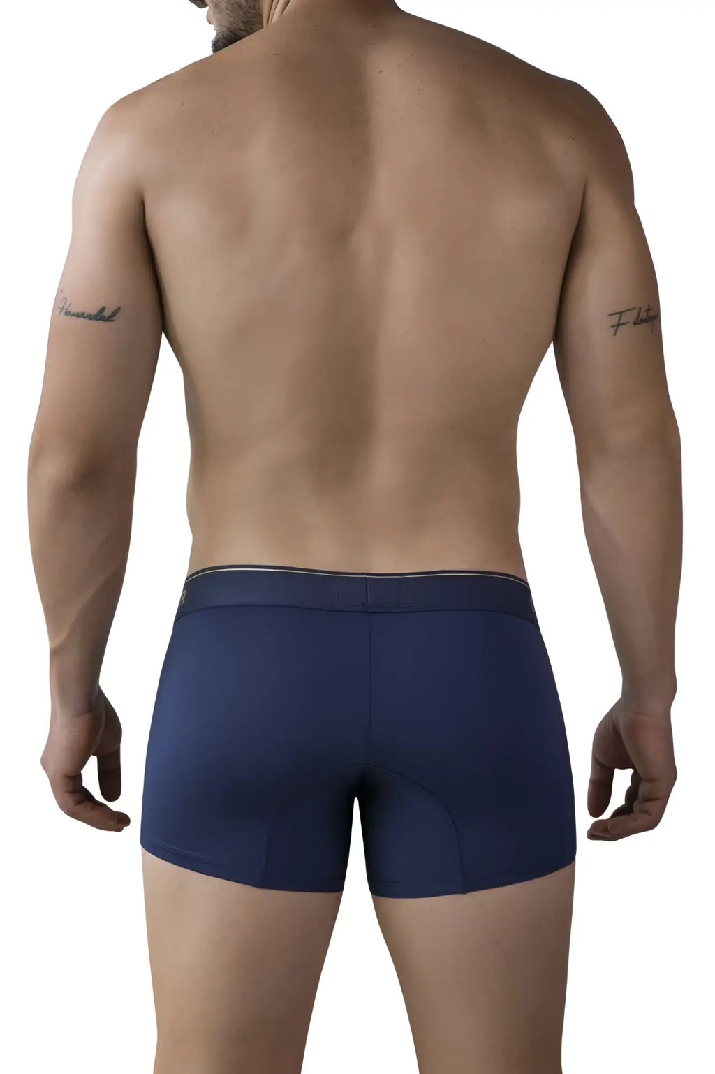 Navy blue clever 2026 valladolid trunks boxer briefs with subtle white waistband trim for comfortable everyday wear