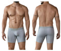 Light gray clever 2027 valladolid boxer briefs with smooth form-fitting fabric and subtle waistband branding