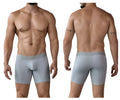 Light gray clever 2027 valladolid boxer briefs with smooth form-fitting fabric and subtle waistband branding