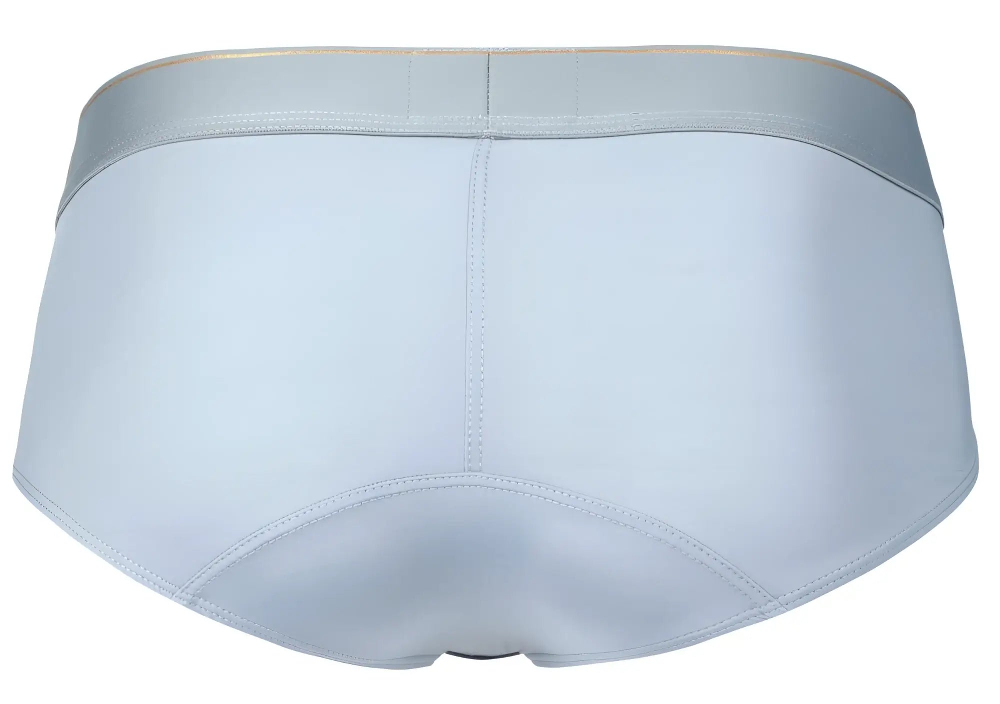 Clever 2028 valladolid briefs gray light blue fabric with matching waistband clean stitching and smooth finish