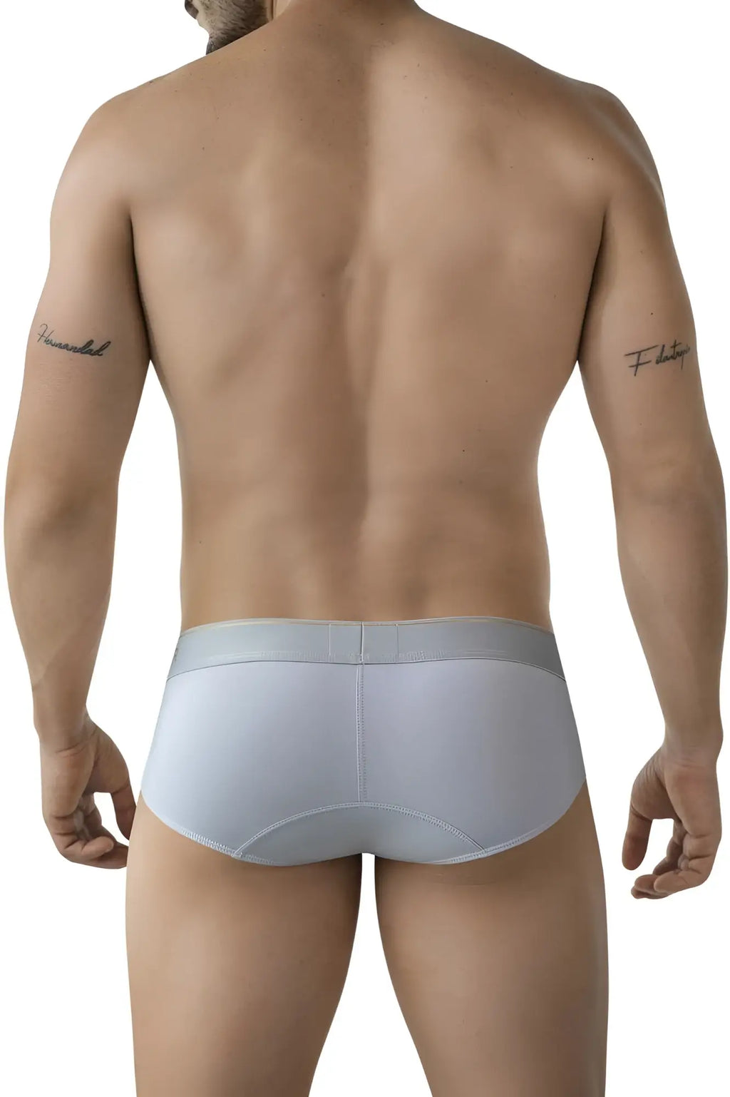 Light gray clever 2028 valladolid briefs with smooth form-fitting design and subtle waistband for comfortable wear