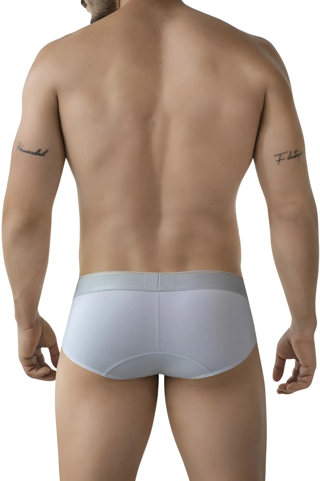 Light gray clever 2028 valladolid briefs with smooth form-fitting design and subtle waistband for comfortable wear