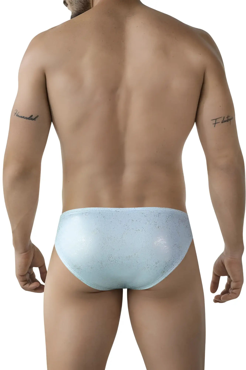 Light blue clever 2039 galaxy lace briefs with subtle pattern comfortable for everyday wear