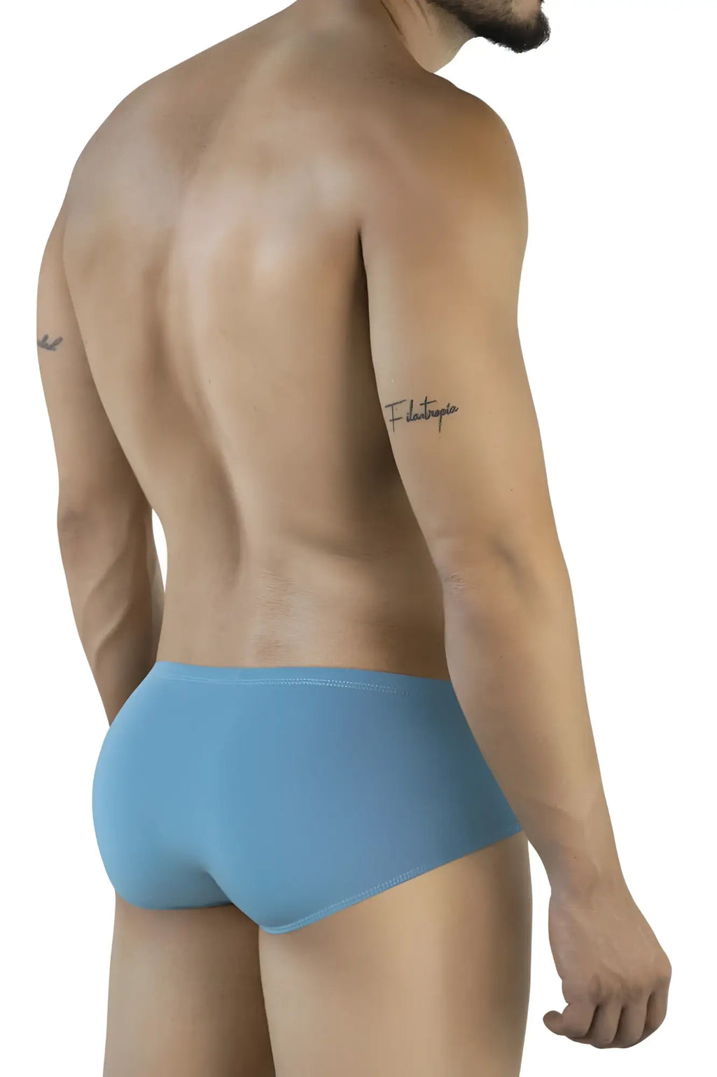 Light blue clever 2043 mendoza briefs made of smooth fabric with a form fitting design for comfortable wear