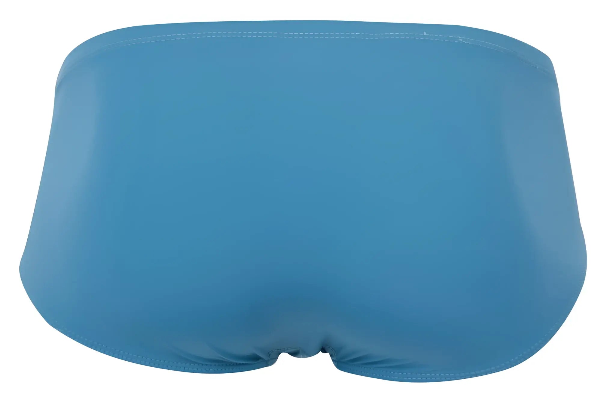 Solid blue clever 2043 mendoza briefs swim trunks with smooth stretchy fabric finish for comfortable wear