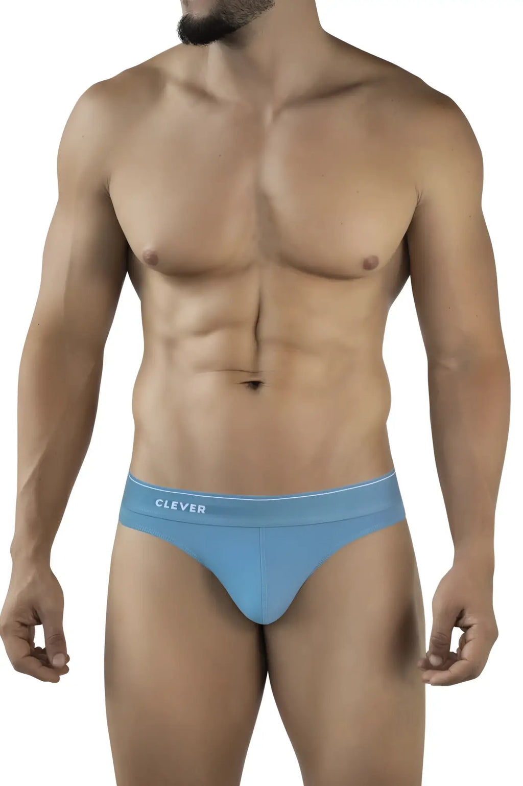 Light blue clever 2044 Mendoza thongs with a smooth, form-fitting design for comfortable everyday wear