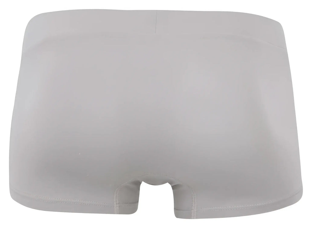 A sleek solid white brief with smooth fabric finish and subtle stitching from clever 2047 cordoba trunks color sand