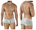 Light blue lace men’s briefs with a subtle pattern clever 2061 diamond trunks color blue