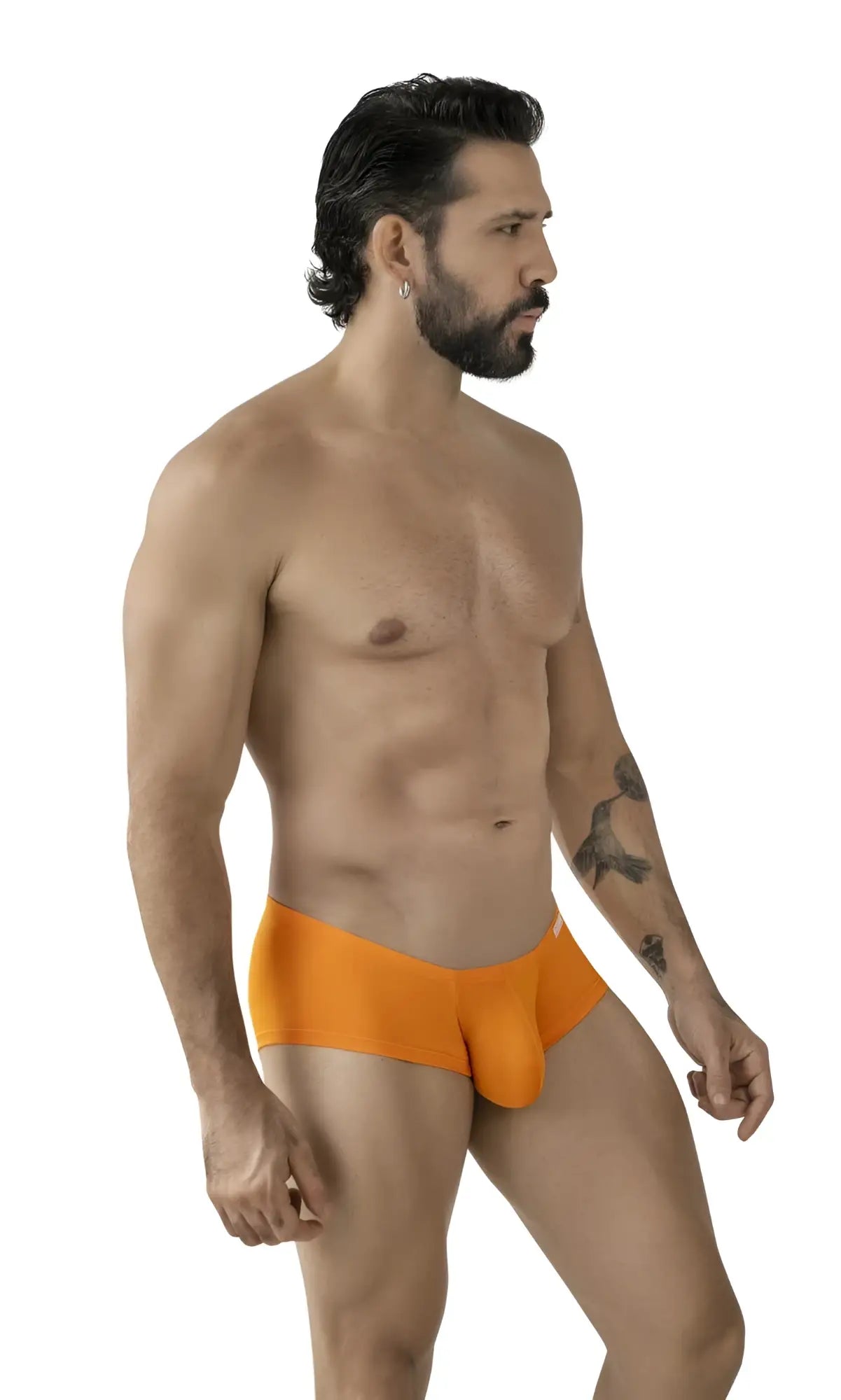 Orange briefs from clever 229959 3pk australian latin trunks in multi-colored soft fabric for comfortable wear