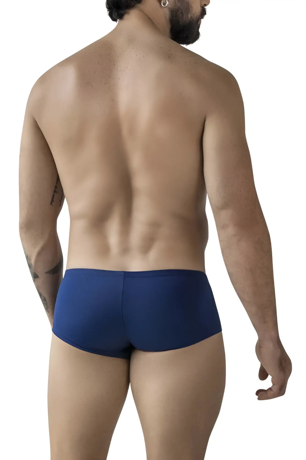 Navy blue clever 229962 cotton briefs from 3pk australian latin trunks multicolored set showing front side