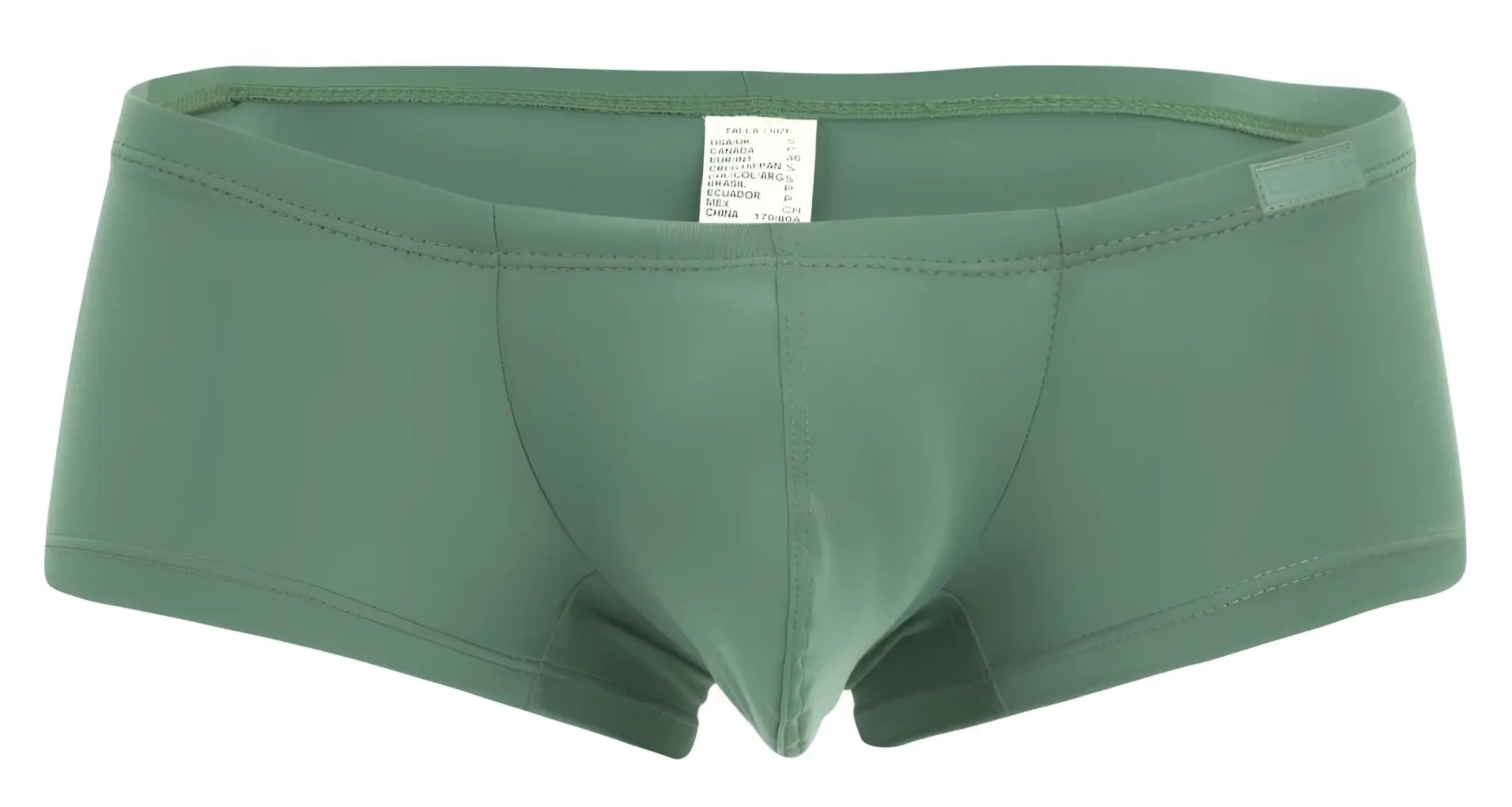 Olive green mens briefs clever 229962 3pk australian latin trunks made of smooth stretchy fabric with a simple design