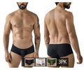 Clever 229964 3pk australian Latin trunks black men’s briefs with smooth form fitting design multicolored