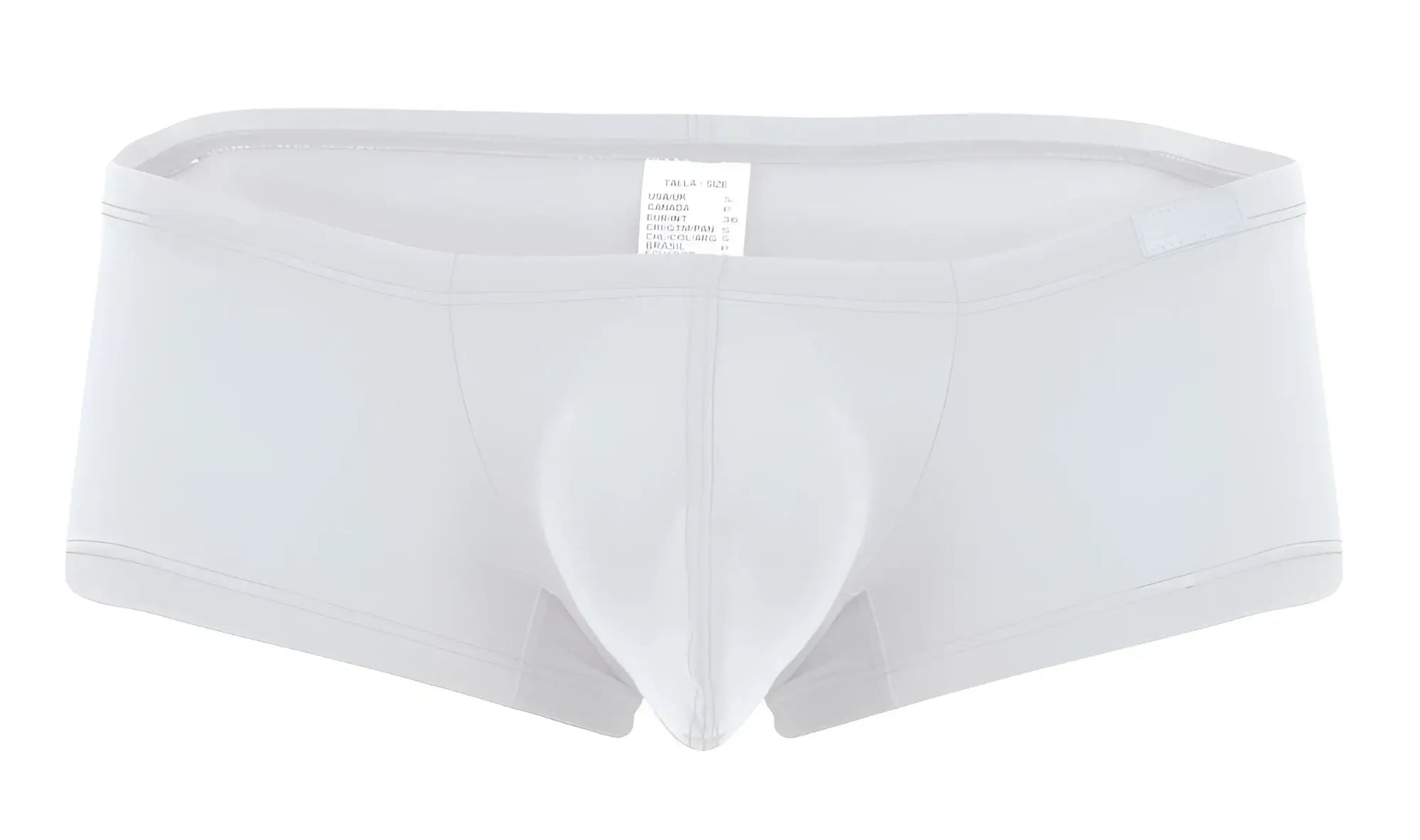 White men’s briefs clever 229964 with smooth form-fitting design elastic waistband in multi-colored australian latin trunks pack