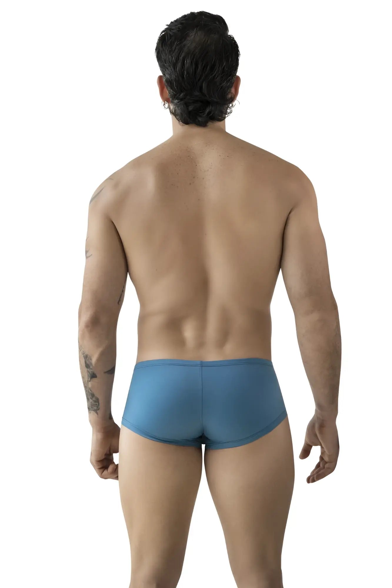 Blue briefs from clever 229965 3pk australian latin trunks in multi-colored soft stretch fabric for comfortable wear