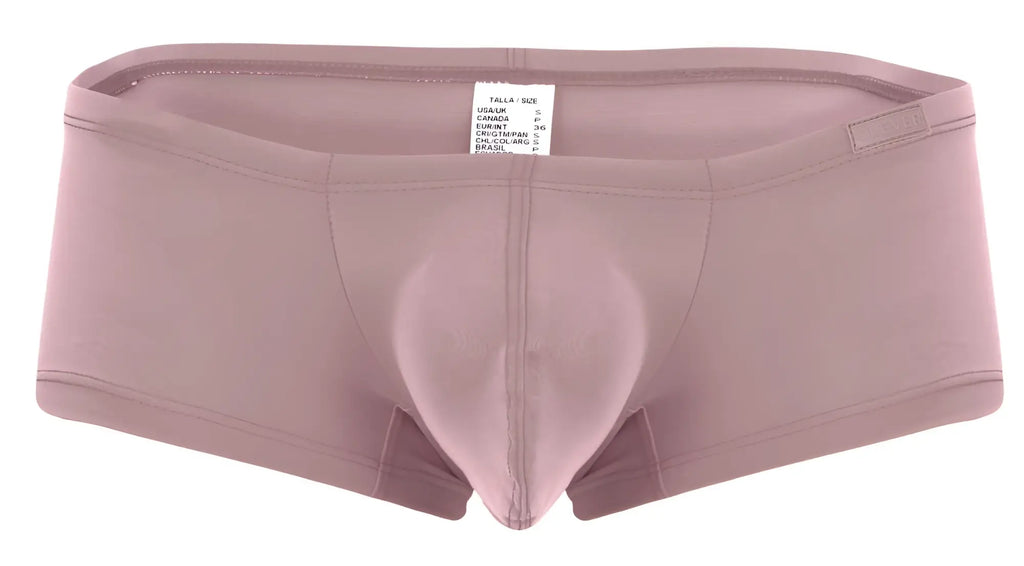 Soft mauve clever 229965 australian latin trunk brief with supportive molded pouch and seamless construction