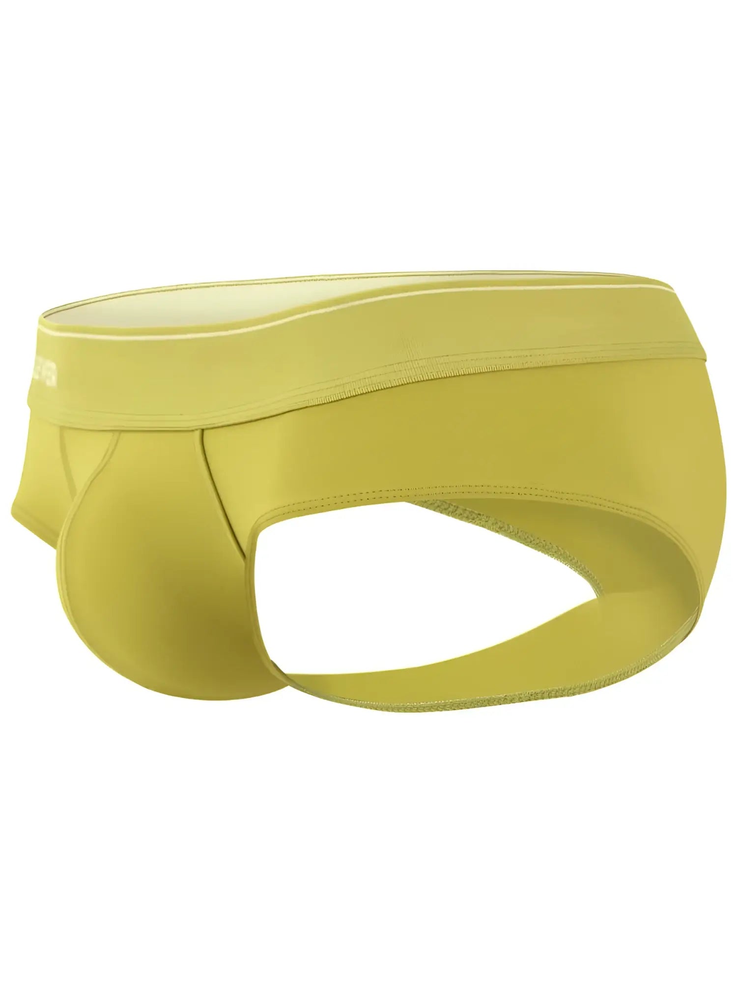 Clever 26012 Atenea briefs in green, side-angle product view.