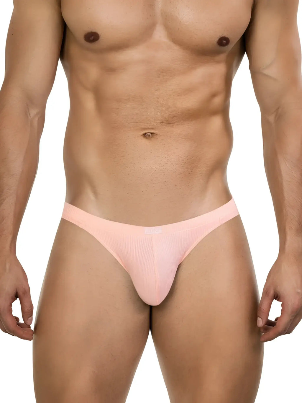 Clever 26017 Apolo bikini in orange, shown from the front on a model.