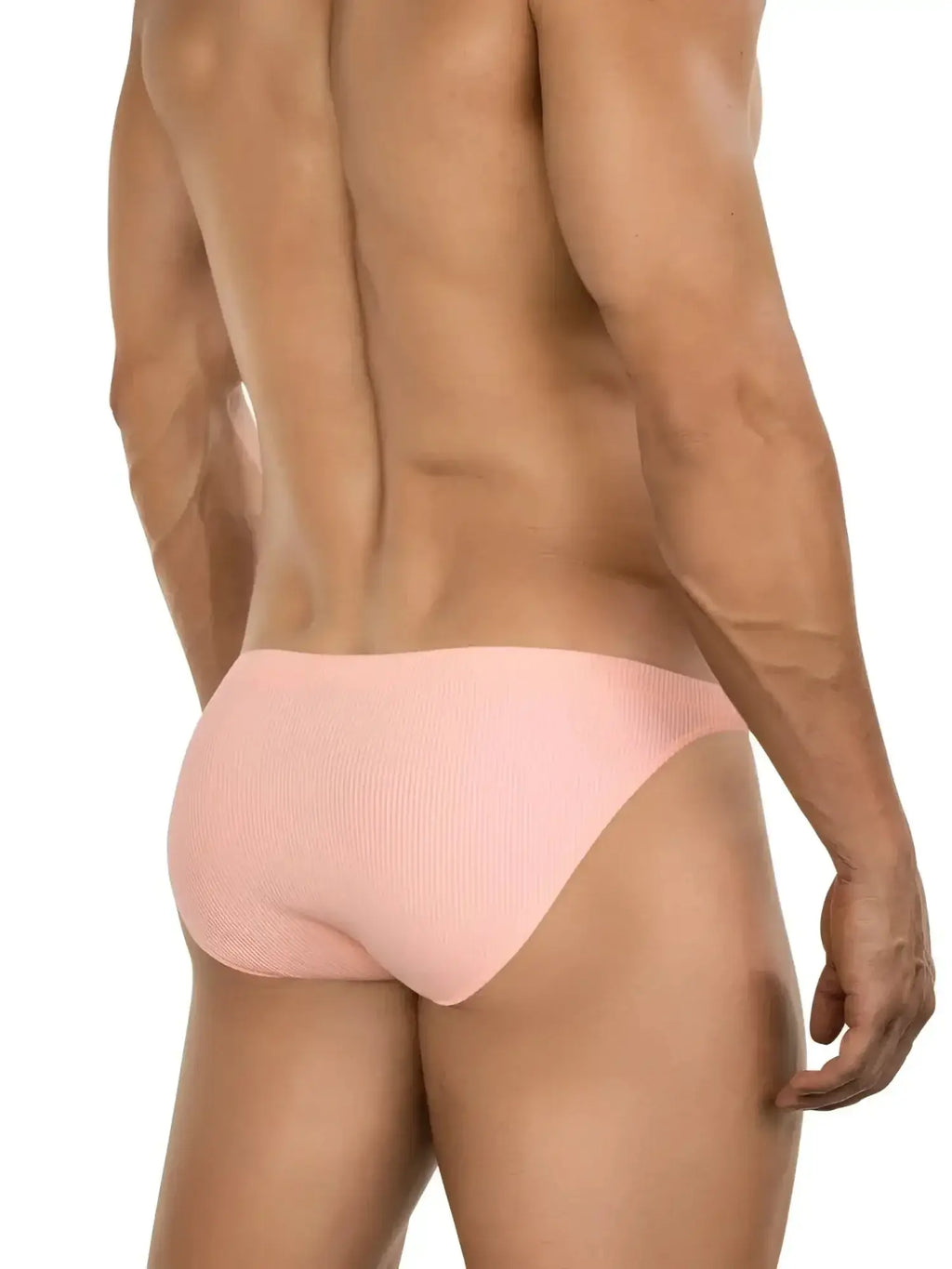 Clever 26017 Apolo bikini in orange, back view on a model.