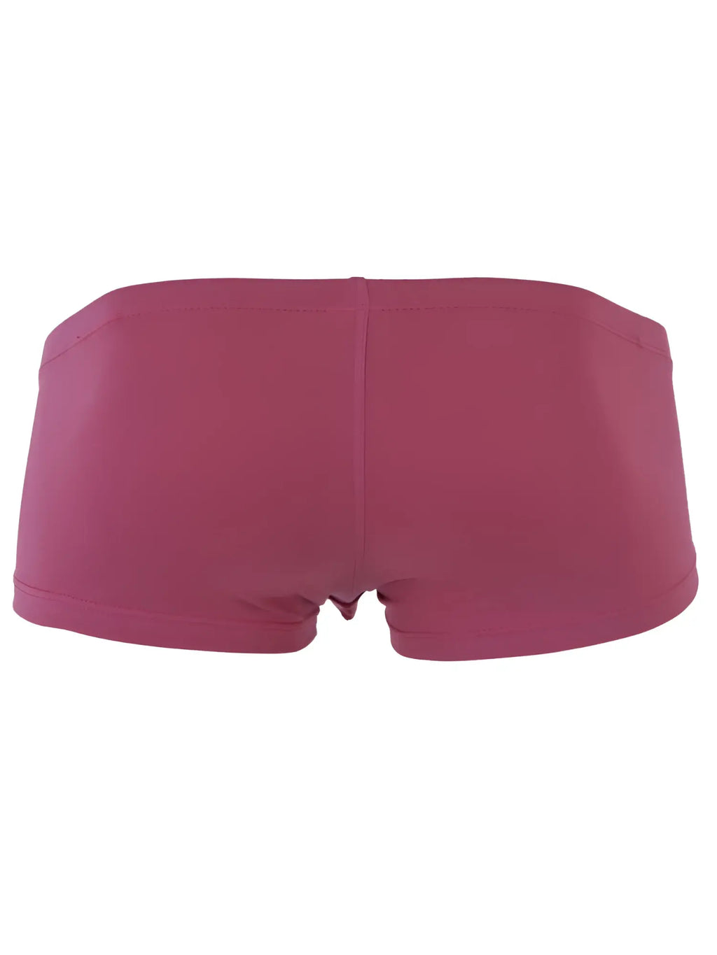 A pair of clever 26066 solid magenta latin trunks with smooth stretchy fabric and seamless design australian multi-colored pack