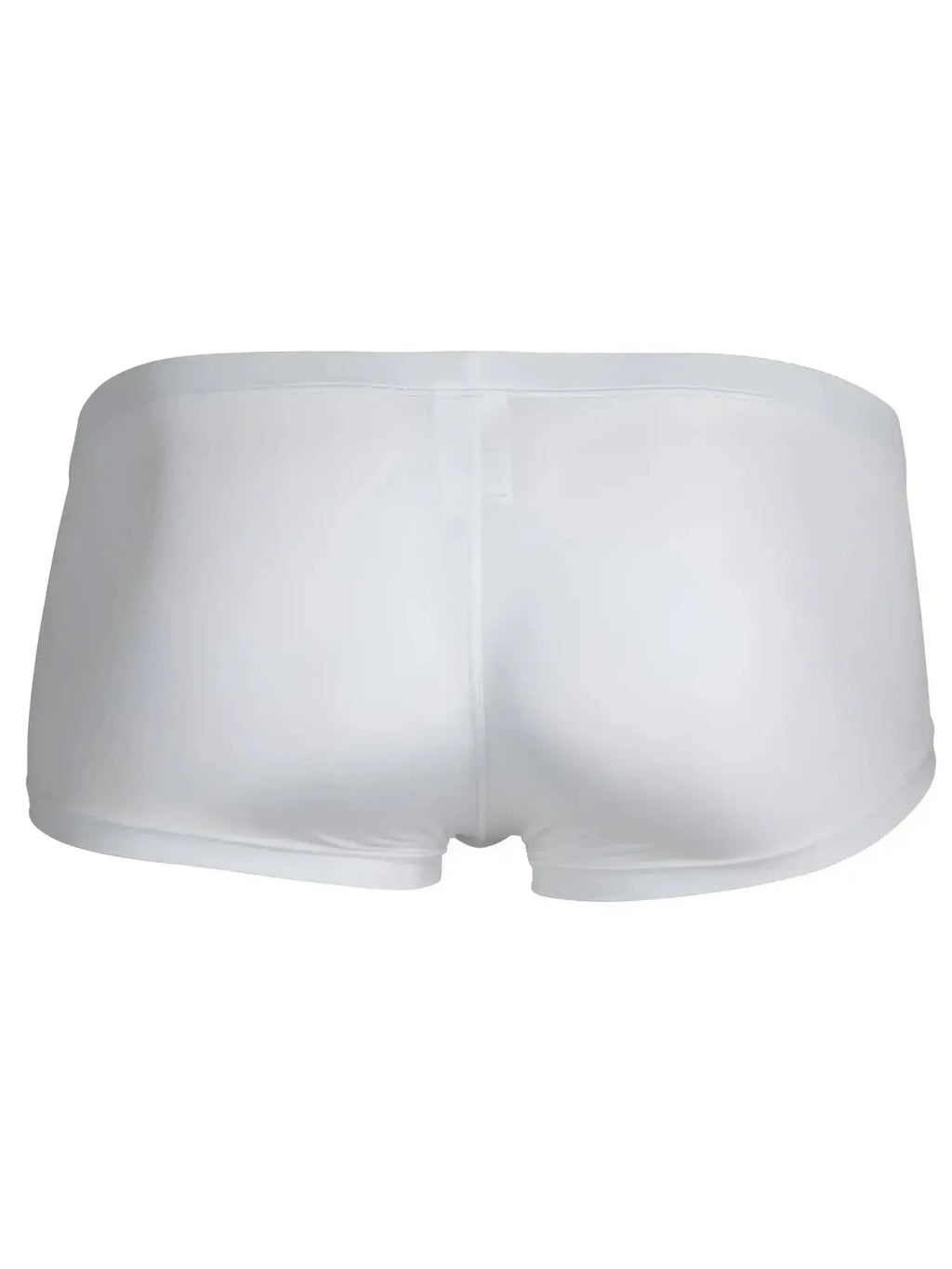 White seamless clever 26068 australian latin trunks with smooth texture and elastic waistband in multi-colored pack