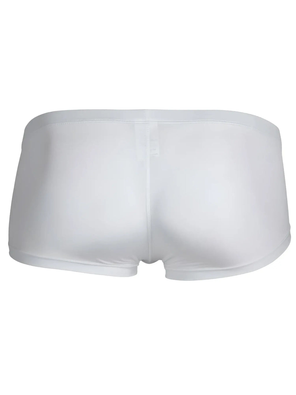 White seamless clever 26068 australian latin trunks with smooth texture and elastic waistband in multi-colored pack