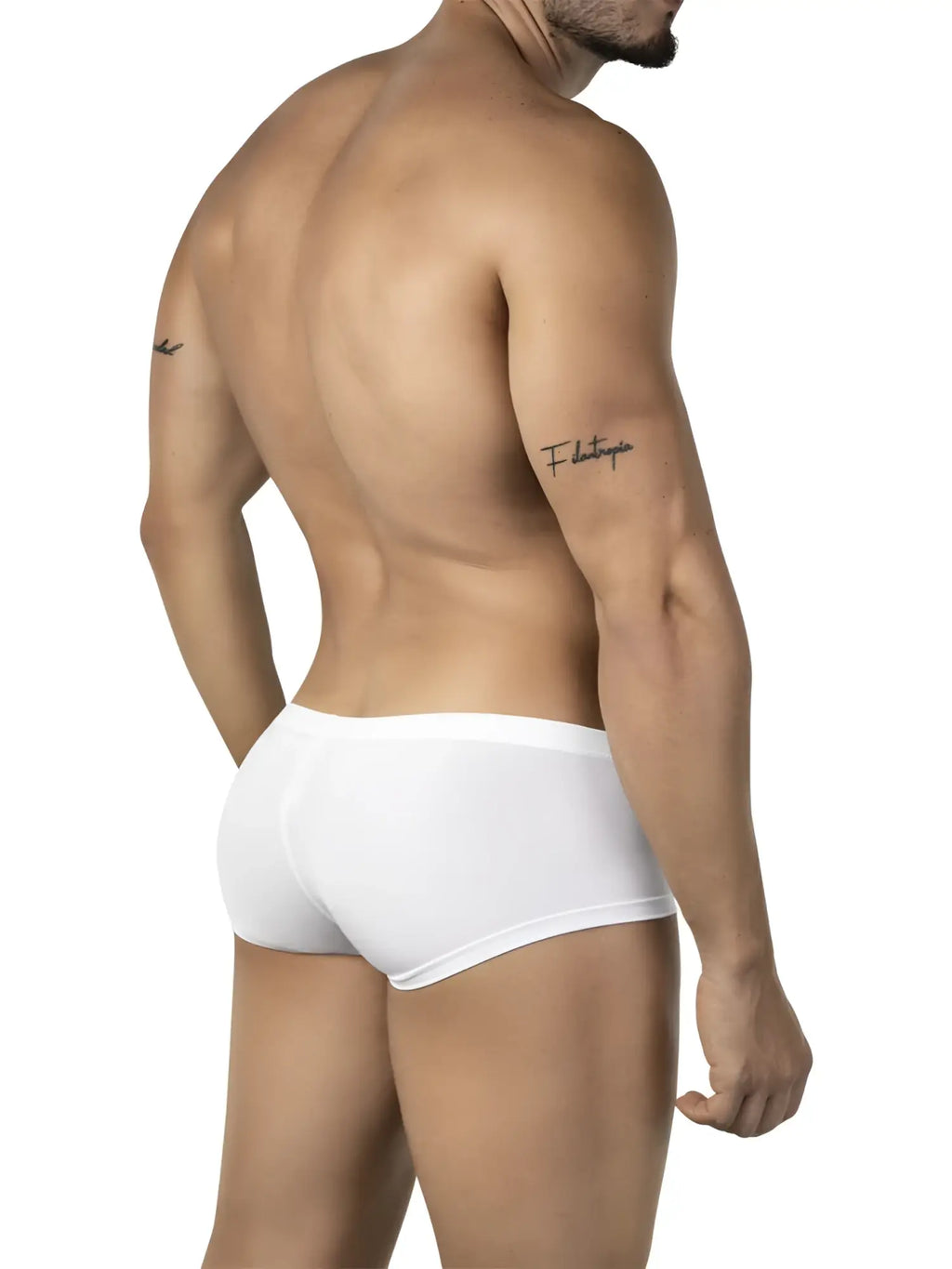 White briefs with a smooth form-fitting design from clever 26068 3pk australian latin trunks multicolored set