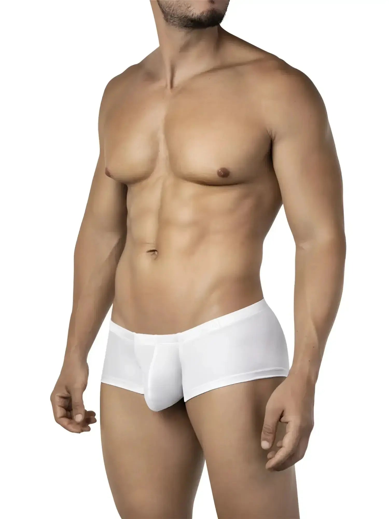 Clever 26069 3pk australian latin trunks white men’s briefs with smooth form-fitting design and central pouch