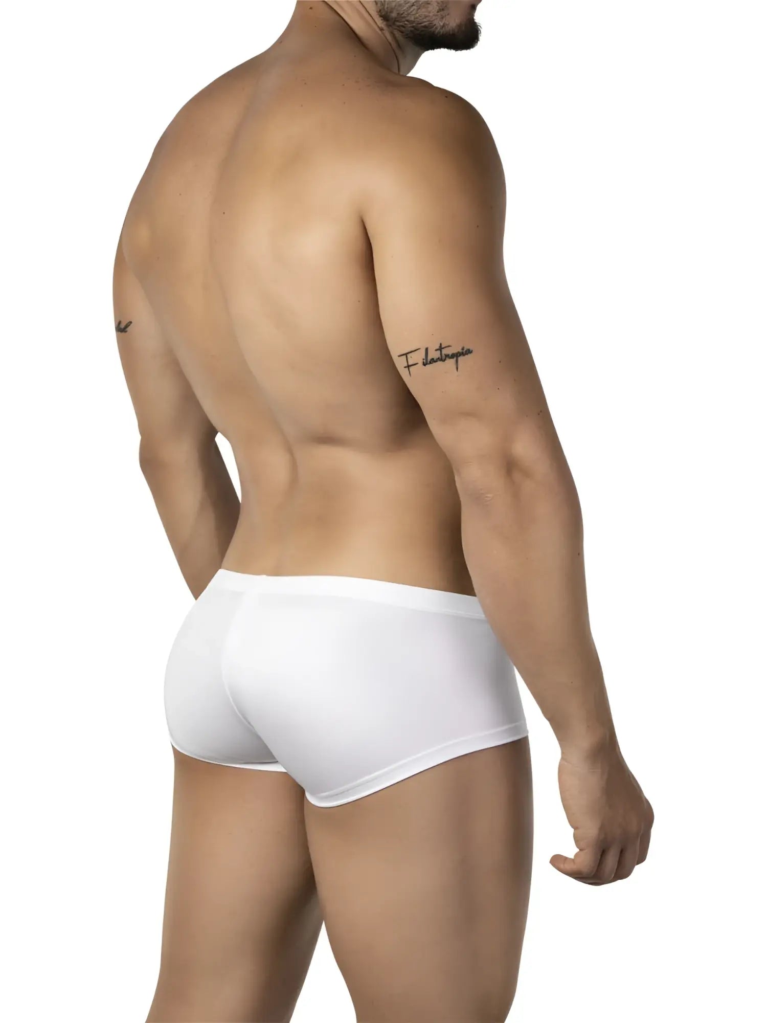 White briefs with a smooth form fitting design from clever 26069 3pk australian latin trunks color multi-colored pack