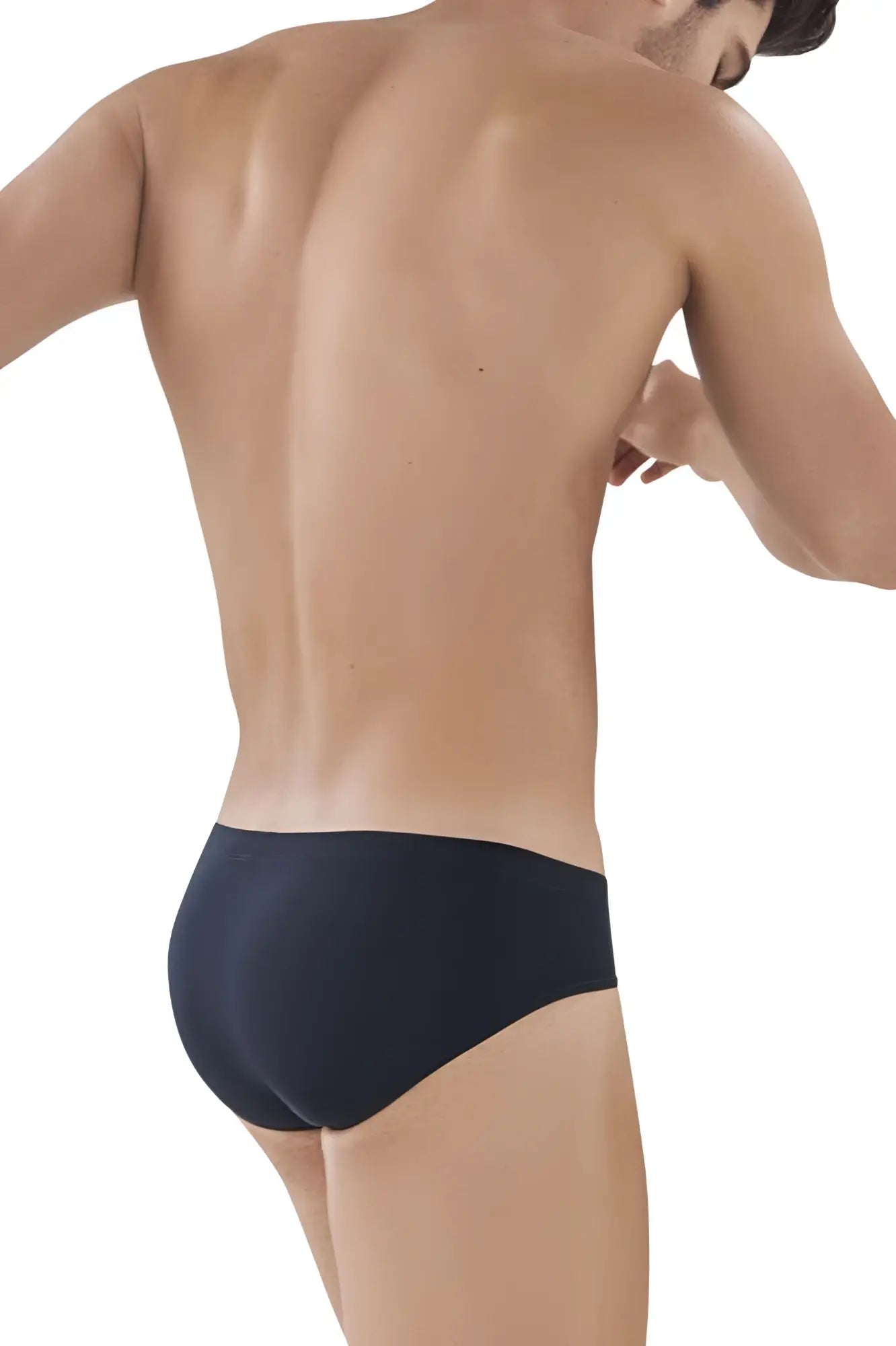 Black clever 519940 briefs with smooth form-fitting design in a 2 pack for comfortable everyday wear