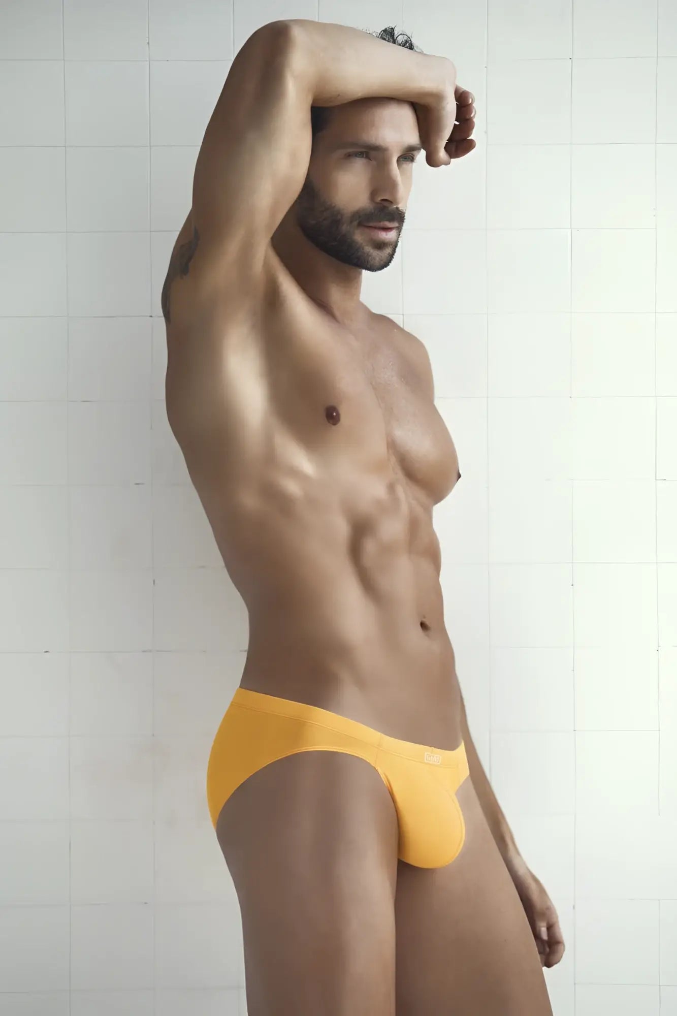 Bright yellow briefs from clever 519967 7pk multi-colored set made of soft cotton for comfortable everyday wear