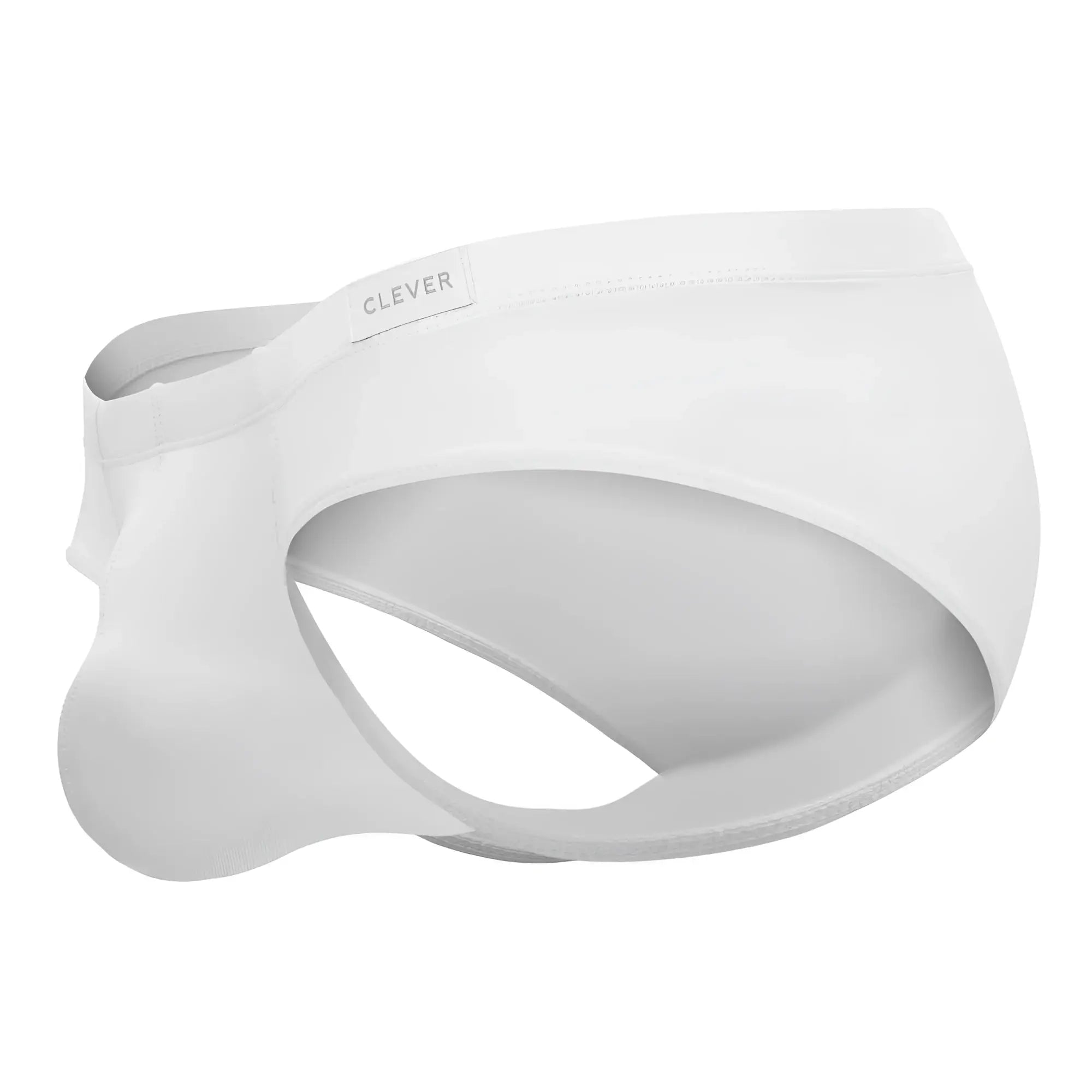 White clever 5373 Australian Latin briefs for men with smooth form-fitting design and elastic waistband