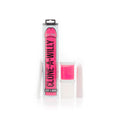 Hot pink clone a willy vibrating silicone replica kit in cylindrical package with white and black text