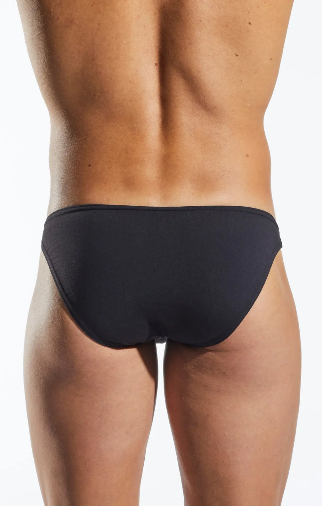 Black cocksox cx01 brief with smooth form-fitting design offering comfortable support and sleek style