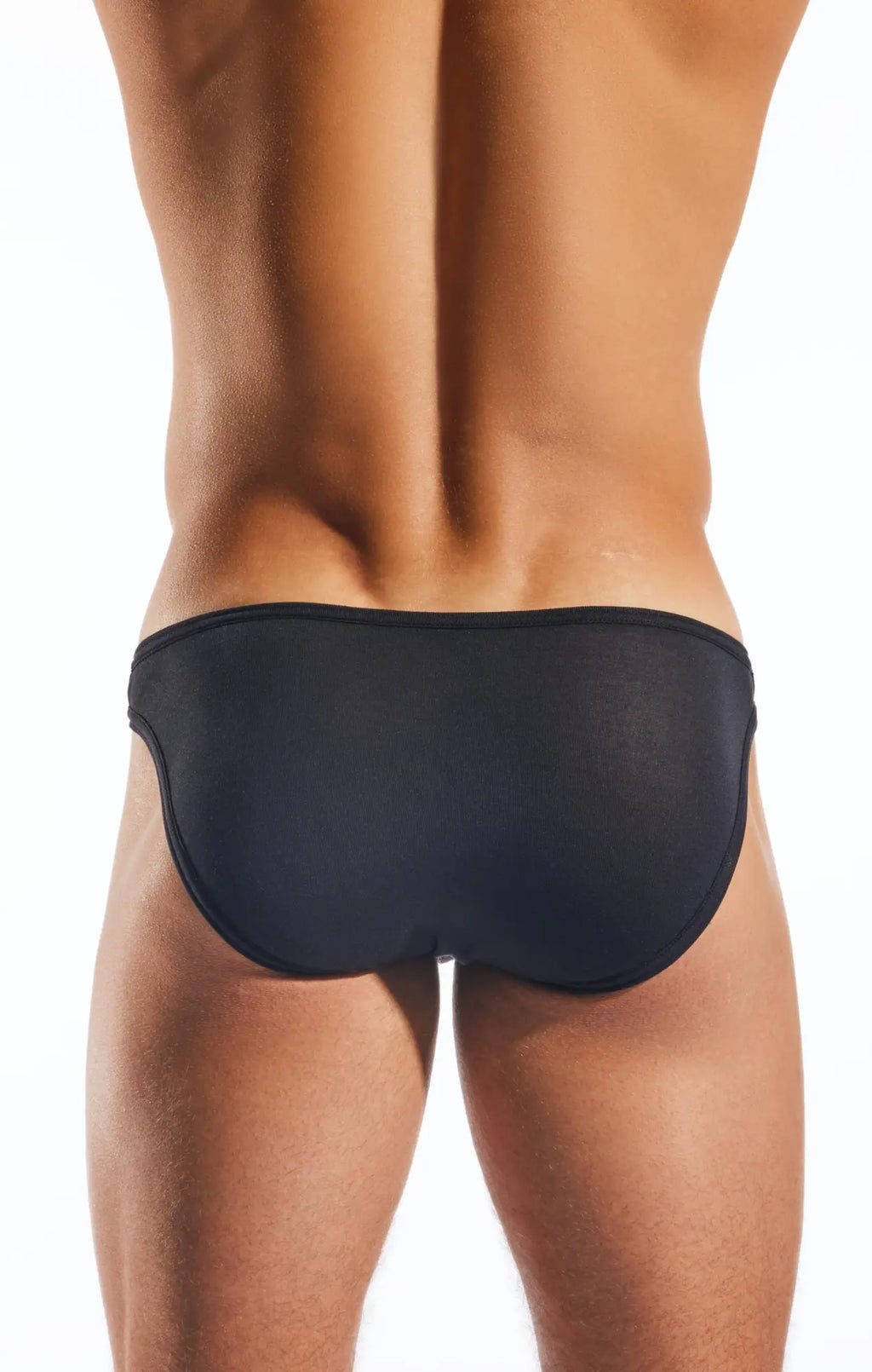 Black mesh swim trunks cocksox cx01md brief with sleek form-fitting design for comfortable swimwear use