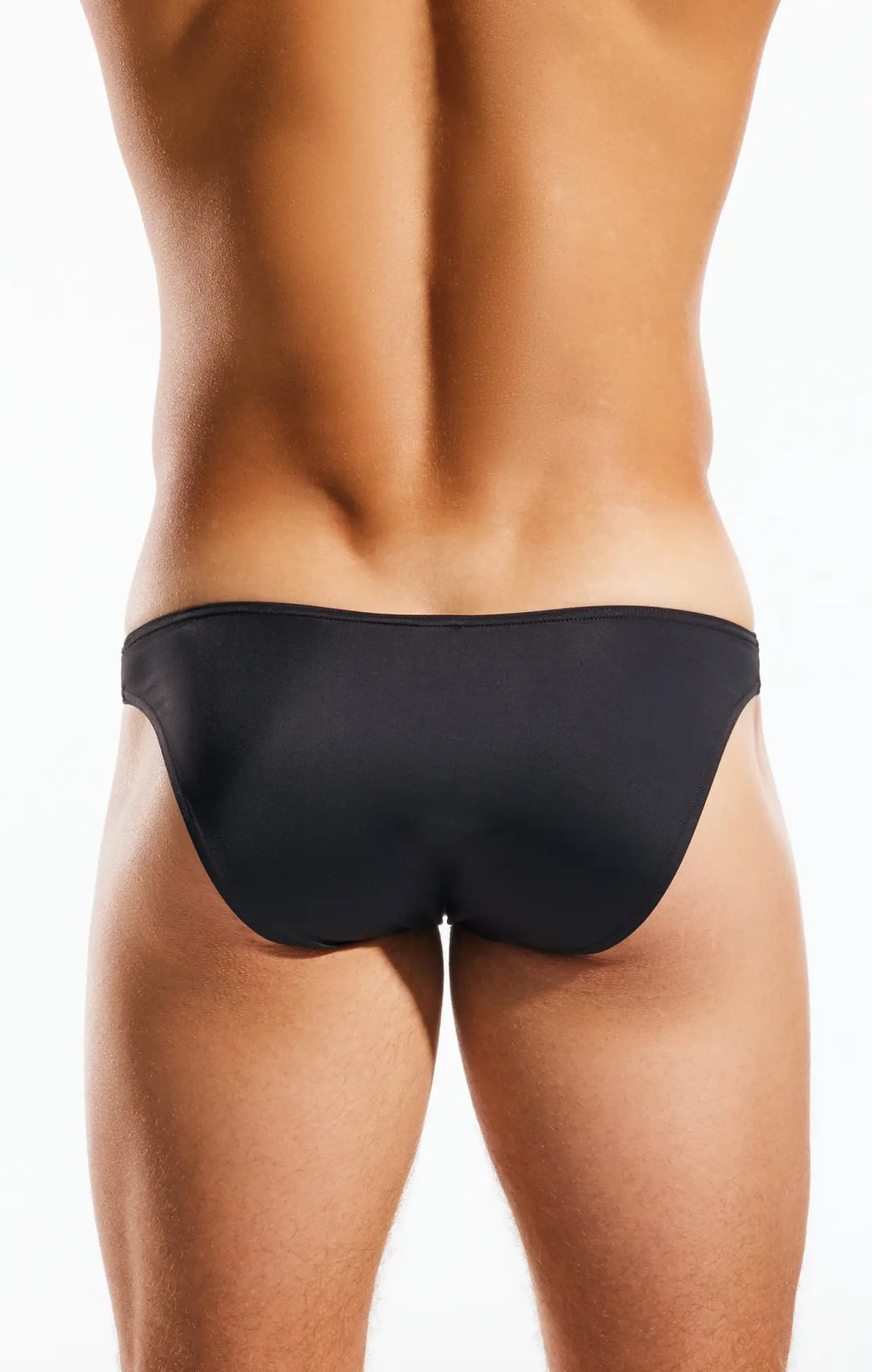 Black sleek swim trunks cocksox cx02 swim brief with smooth form-fitting design ideal for swimming and beachwear