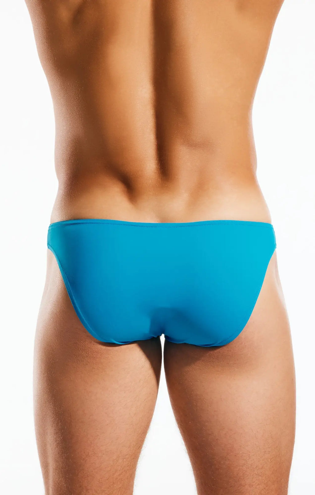 Bright blue cocksox cx02 swim brief with smooth form-fitting design ideal for swimming and beach use
