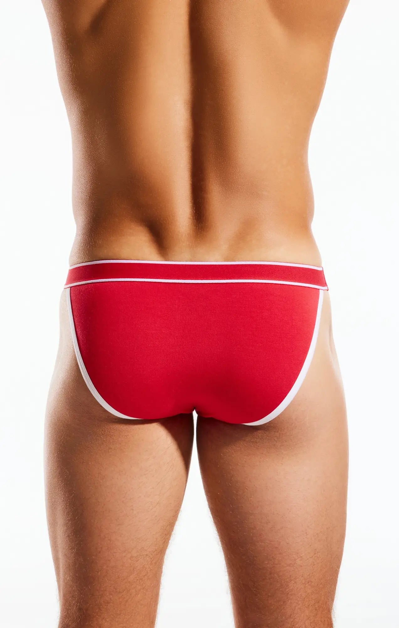 Red briefs with white trim cocksox cx16bb bikini brief designed for comfort and support