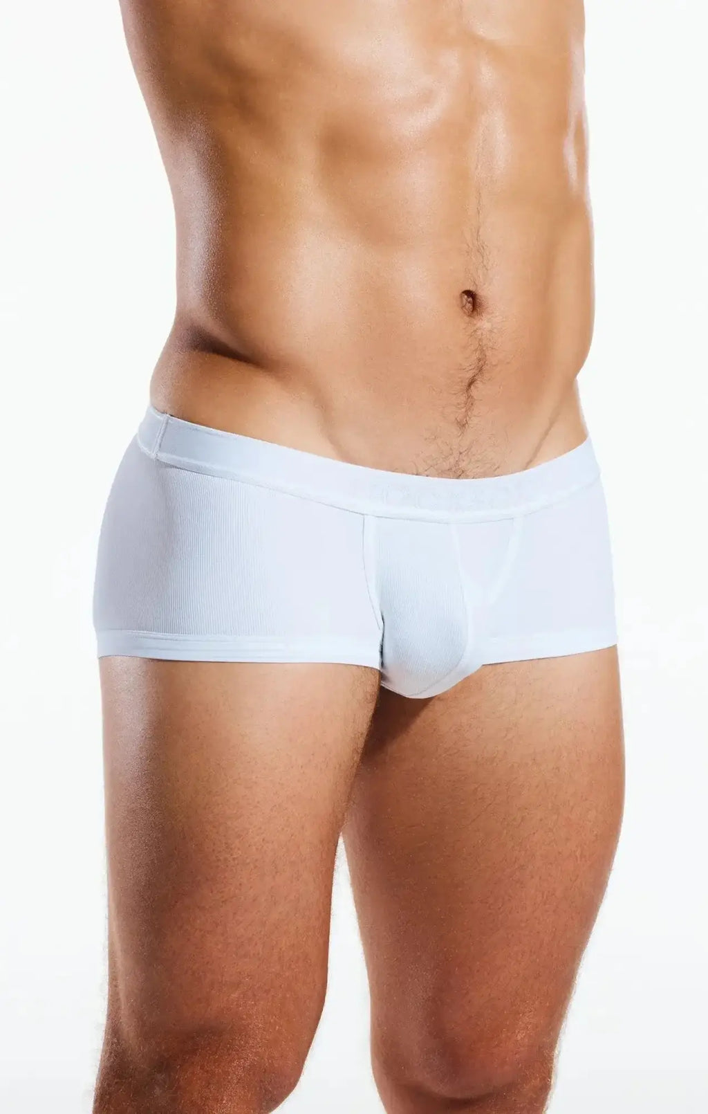 White ribbed briefs cocksox cx68br trunk with smooth form fitting design for comfortable everyday wear