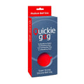 CreativeC Quickie Gag medium red silicone ball gag in blue and red packaging for playful restraint use