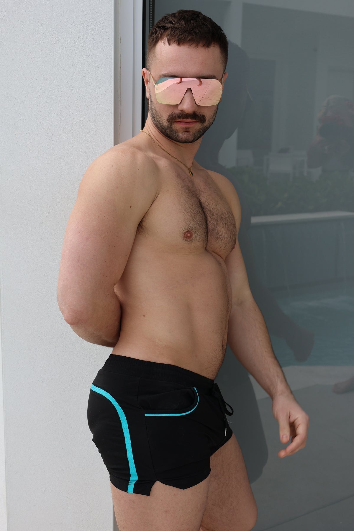 Breedwell Gay Men's Cruisin' Club Swim Trunk