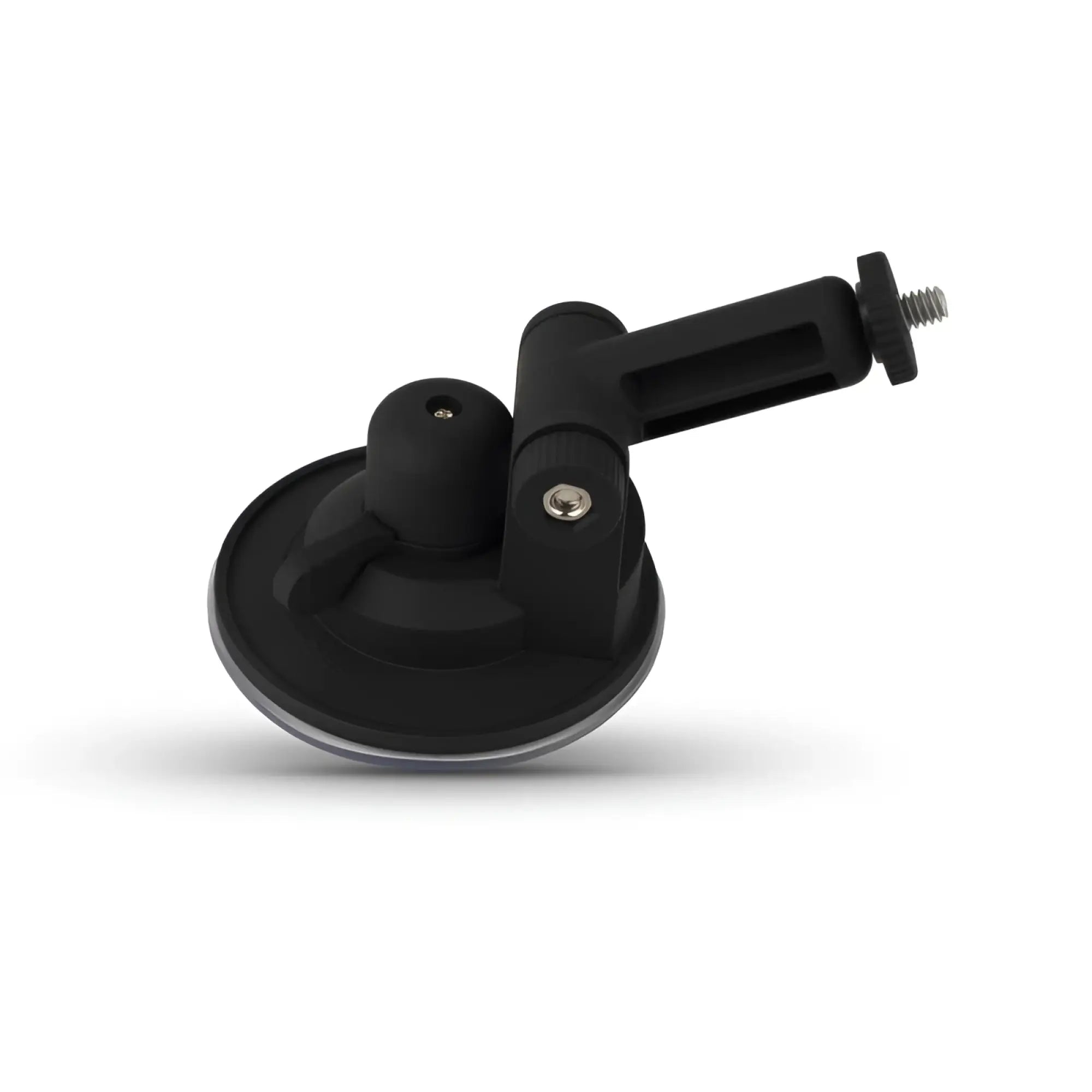 Black Cruizr Cruizr holder with suction cup mount adjustable arm and threaded screw for camera attachment