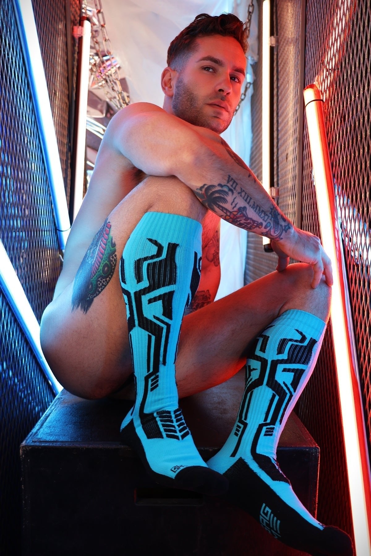 Breedwell Gay Men's Cyber Socks