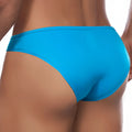 Bright blue daniel alexander da648 bikini brief swim trunks with smooth form-fitting design for swimming use