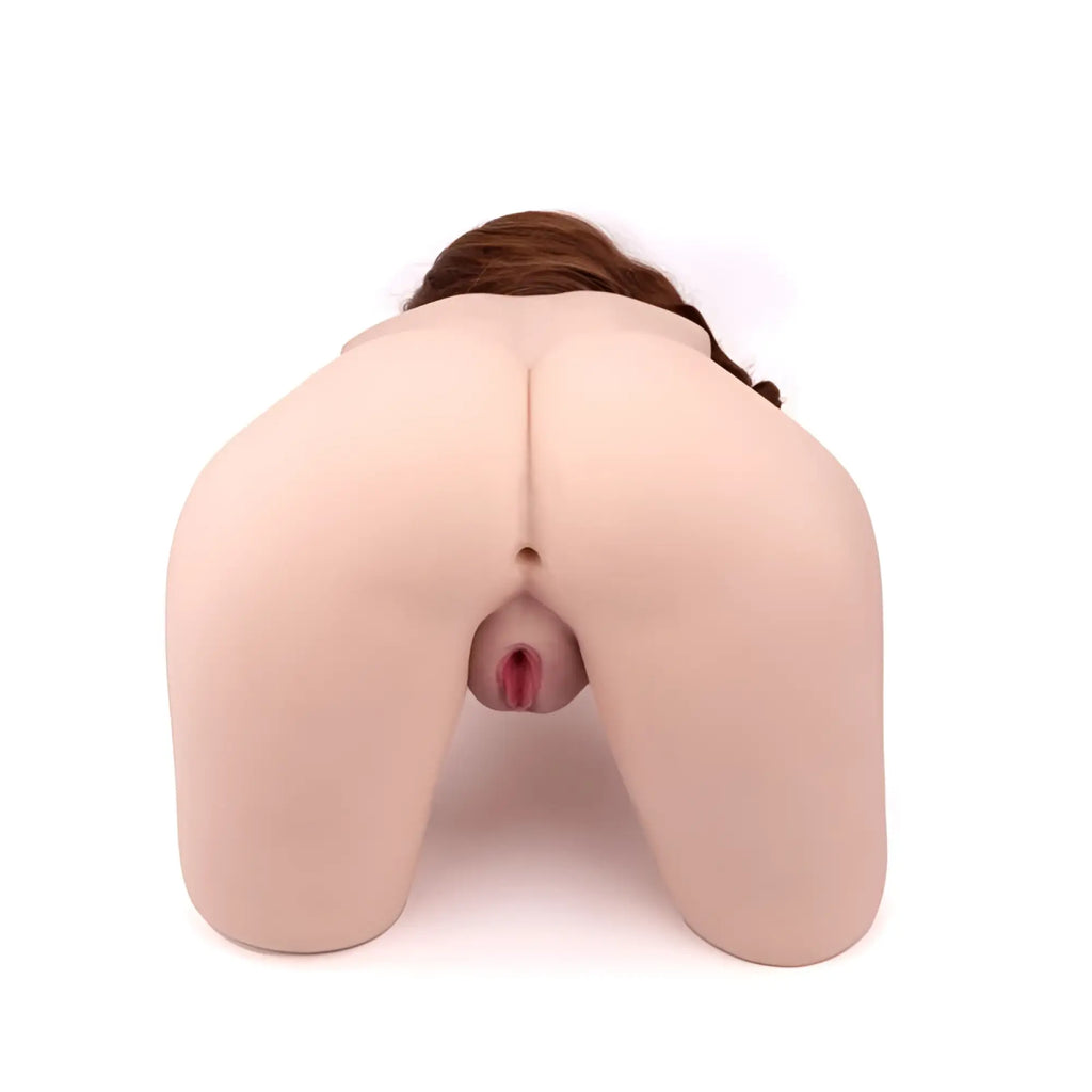 Daytona Dolls Love Torso Arina realistic silicone doll with lifelike skin tone and braided brown hair